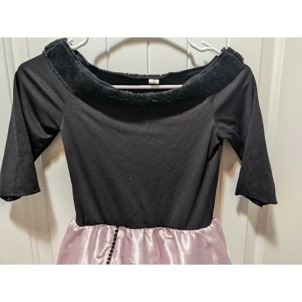 Miss Sock Hop 50's Girls Pink Poodle Dress Halloween Costume Size M (8-10) - Picture 6 of 10